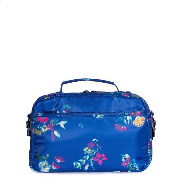 lug Bags Lug Scoop Rfid Top Handle Crossbody Bag Bouquet Blue